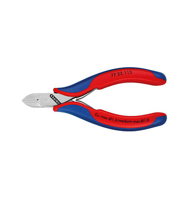 KNIPEX 77 22 115 Elektronik-Seitenschneider