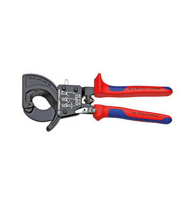 KNIPEX Kabelschere 95 31 250 4003773043935 schwarz lackiert 25,0 cm KNIPEX Kabelschere 95 31 250 4003773043935 schwarz lackiert 25,0 cm