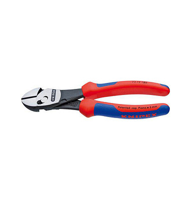 KNIPEX TwinForce 73 72 180 Kraft-Seitenschneider KNIPEX TwinForce 73 72 180 Kraft-Seitenschneider