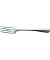 12 solex Dessertgabeln Baguette silber