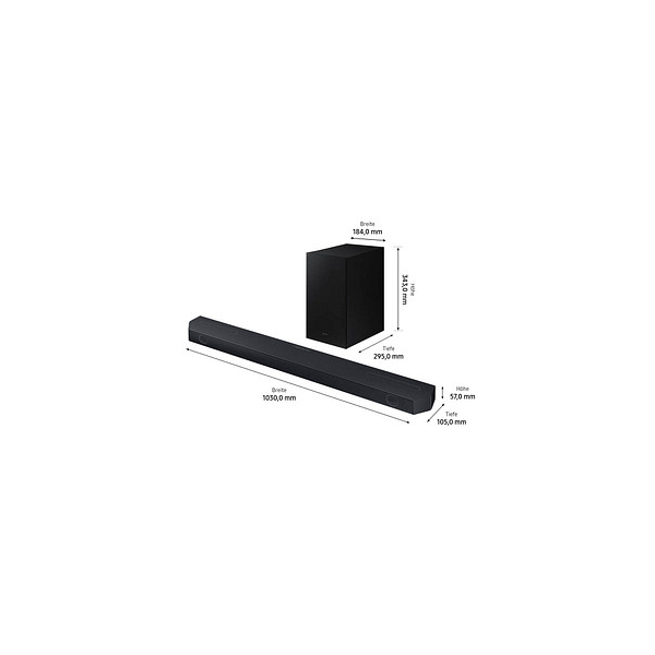 SAMSUNG HW-Q610GCZG Soundbar schwarz - Bürobedarf Thüringen