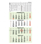 KALENDER 4-Monats-Wandkalender 2024