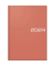 Buchkalender 1079561055, Modell 795, coral, 1 Tag / 1 Seite, 14,5x20,6cm (A5), 2025