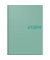 Buchkalender 1079561805, Modell 795, mint, 1 Tag / 1 Seite, 14,5x20,6cm (A5), 2025