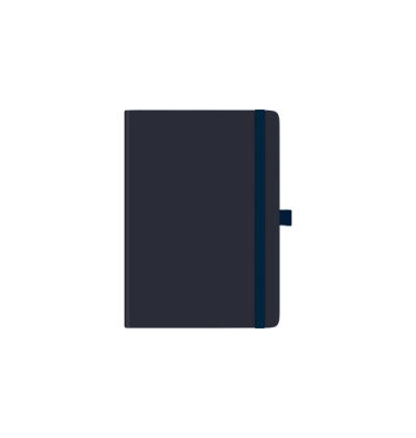 Buchkalender 1079166325, Kompagnon 791, dunkelblau, 1 Woche / 2 Seiten, 14,8x21cm (A5), 2025