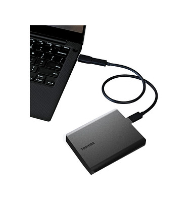 externe Festplatte Canvio Basics HDTB540EK3CA, schwarz, 2,5 Zoll (6,35cm), 4 TB, HDD