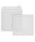 Briefumschlag 45693 quadratisch ohne Fenster haftklebend 100g transparent