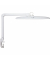explore LED-Schreibtischlampe weiß 19 W mit Tischklemme