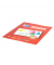Geometrieheft 100050109, Lineatur GR / punktiert, A4, 90g, rot, 16 Blatt / 32 Seiten