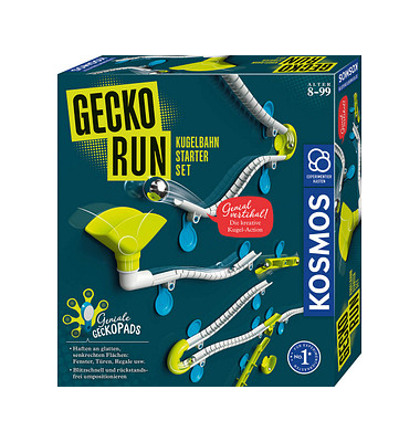 KOSMOS Gecko Run 620950 Kugelbahn - Starter Bausatz