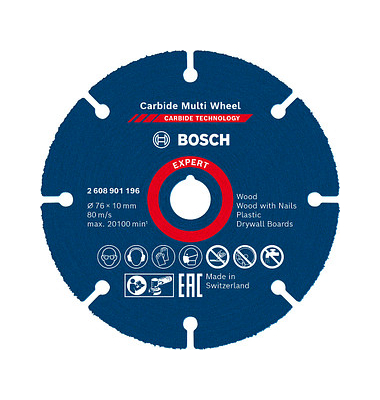 BOSCH Trennscheibe EXPERT Carbide Multiwheel