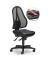 Bürostuhl COMFORT NET SOFTEX, schwarz/schwarz / schwarz, bis 110kg, ohne Kopfstütze