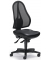 Bürostuhl COMFORT NET SOFTEX, schwarz/schwarz / schwarz, bis 110kg, ohne Kopfstütze