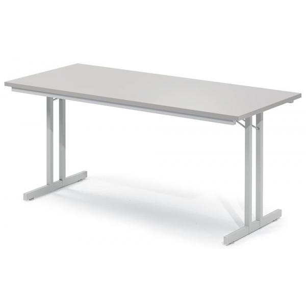 4251635605429 - Klapptisch 269960 72cm (H) 120x70cm (BxT) rechteckig grau lichtgrau 4251635605429 Deskin 4251635605429 - Klapptisch 269960 72cm (H) 120x70cm (BxT) rechteckig grau lichtgrau 4251635605429 Deskin