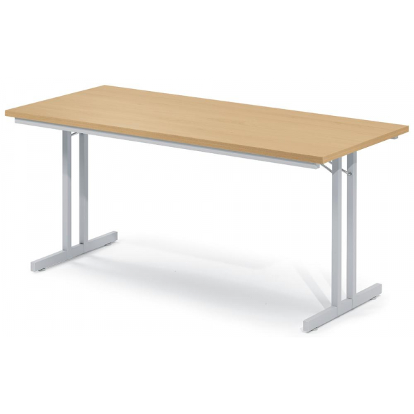 4251635633507 - Klapptisch 269962 72cm (H) 120x70cm (BxT) rechteckig buche silber 4251635633507 Deskin 4251635633507 - Klapptisch 269962 72cm (H) 120x70cm (BxT) rechteckig buche silber 4251635633507 Deskin