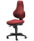 Bürostuhl COMFORT FIT DELUXE, rot / schwarz, bis 110kg, ohne Kopfstütze