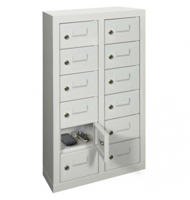 Kleinfachschrank 2 x 6 Fächer