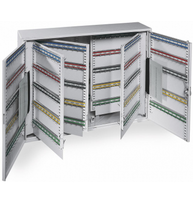 Schlüsselschrank mit 100 Haken, 2-türig Schlüsselschrank mit 100 Haken, 2-türig