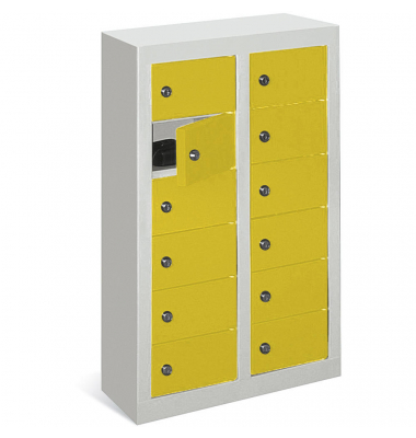 Kleinfachschrank 2 x 6 Fächer