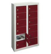 Kleinfachschrank 2 x 6 Fächer
