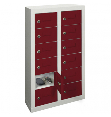 Kleinfachschrank 2 x 6 Fächer