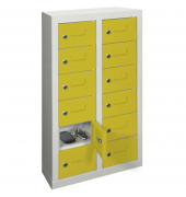 Kleinfachschrank 2 x 6 Fächer