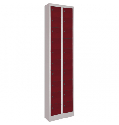 Kleinfachschrank 2 x 10 Fächer