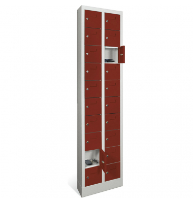 Kleinfachschrank 2 x 10 Fächer
