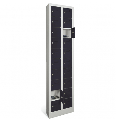 Kleinfachschrank 2 x 10 Fächer