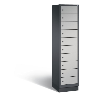 Laptopschrank, 1 x 10 Fächer