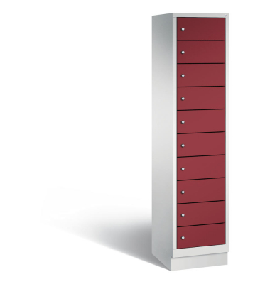 Laptopschrank, 1 x 10 Fächer
