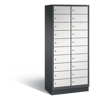 Laptopschrank, 2 x 10 Fächer