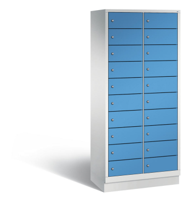 Laptopschrank, 2 x 10 Fächer