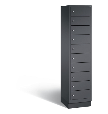 Laptopschrank, 1 x 10 Fächer