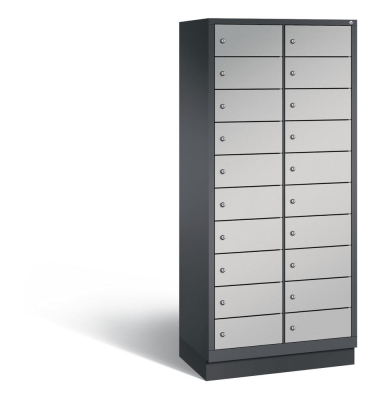 Laptopschrank, 2 x 10 Fächer