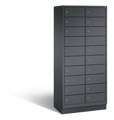 Laptopschrank, 2 x 10 Fächer