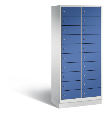 Laptopschrank, 2 x 10 Fächer