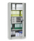 Stahlschrank 294909, abschlie&szlig;bar, 5 OH, lichtgrau, 92x195x42cm (BxHxT)