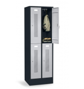 Doppelstöckiger Spind SYSTEM SP1 mit Sockel