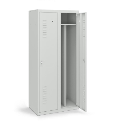 Garderobenspind Economy, 2 Abteile