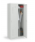 Garderobenspind Economy, 2 Abteile