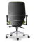 Bürostuhl DV 100 PRO, grün / silber, mit Armlehnen, bis 110kg, ohne Kopfstütze