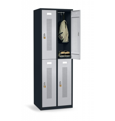Doppelstöckiger Spind SYSTEM SP1 ohne Unterbau