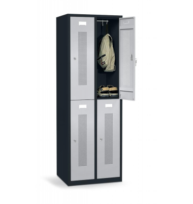 Doppelstöckiger Spind SYSTEM SP1 ohne Unterbau