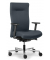 B&uuml;rostuhl DV BIG PLUS BS200, anthrazit / silber, mit Armlehnen, bis 200kg, ohne Kopfst&uuml;tze