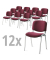 12er SET - Besucherstühle ISO