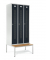 Garderobenspinde SYSTEM SP1 mit Sitzbank