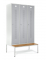 Garderobenspinde SYSTEM SP1 mit Sitzbank