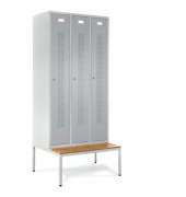Garderobenspinde SYSTEM SP1 mit Sitzbank