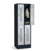 Doppelstöckiger Spind SYSTEM SP1 mit Sockel